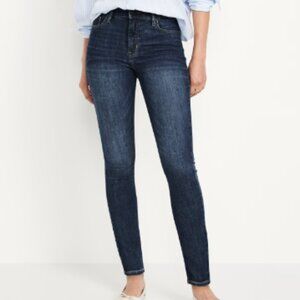 Old Navy High-Waisted Rockstar Super-Skinny Jeans for Women Size 2